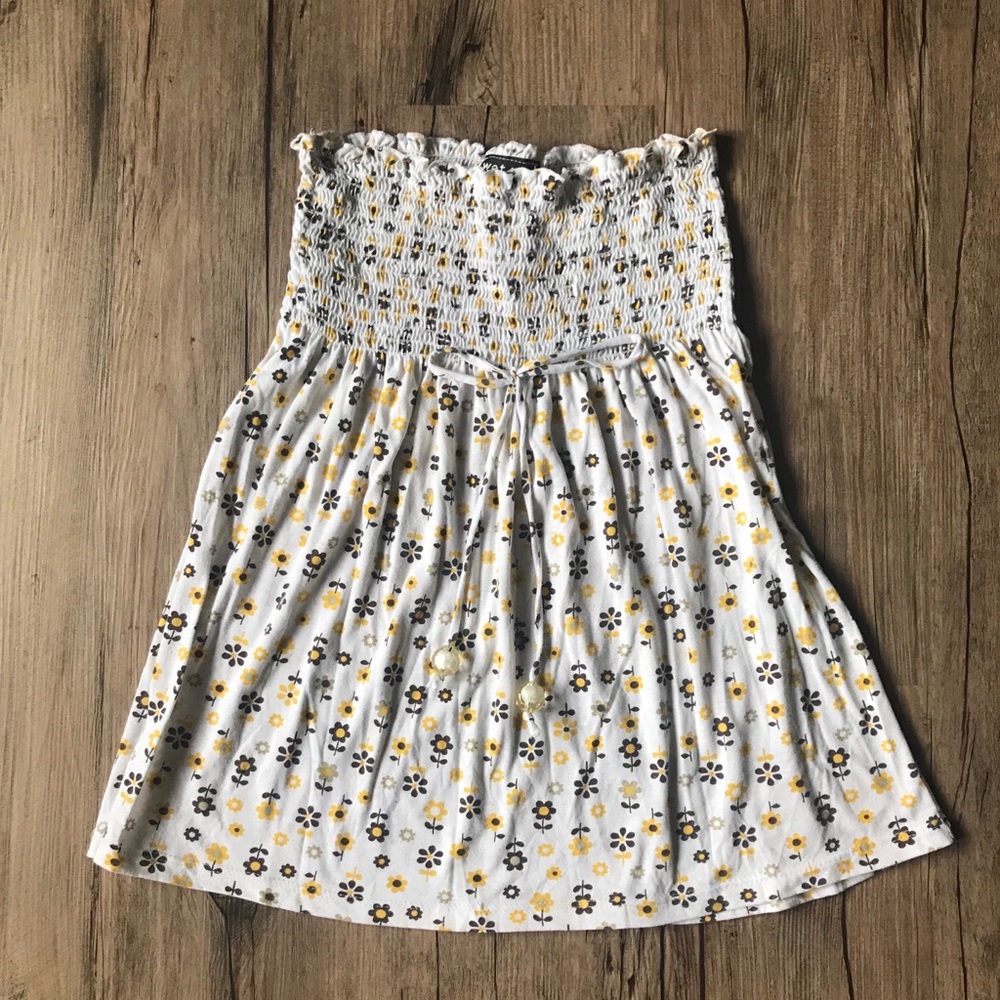 Wet Seal | Retro Floral Tube Top